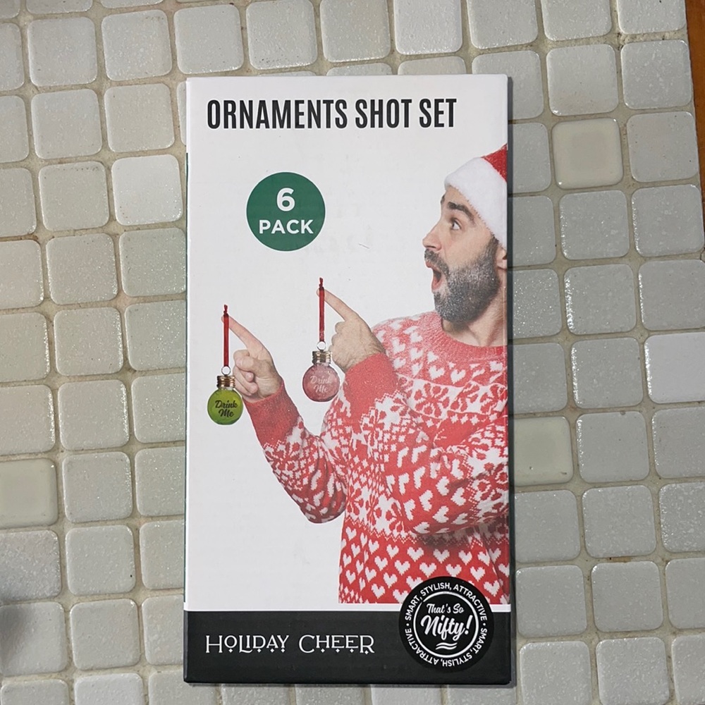 Christmas Ornament Shot Set